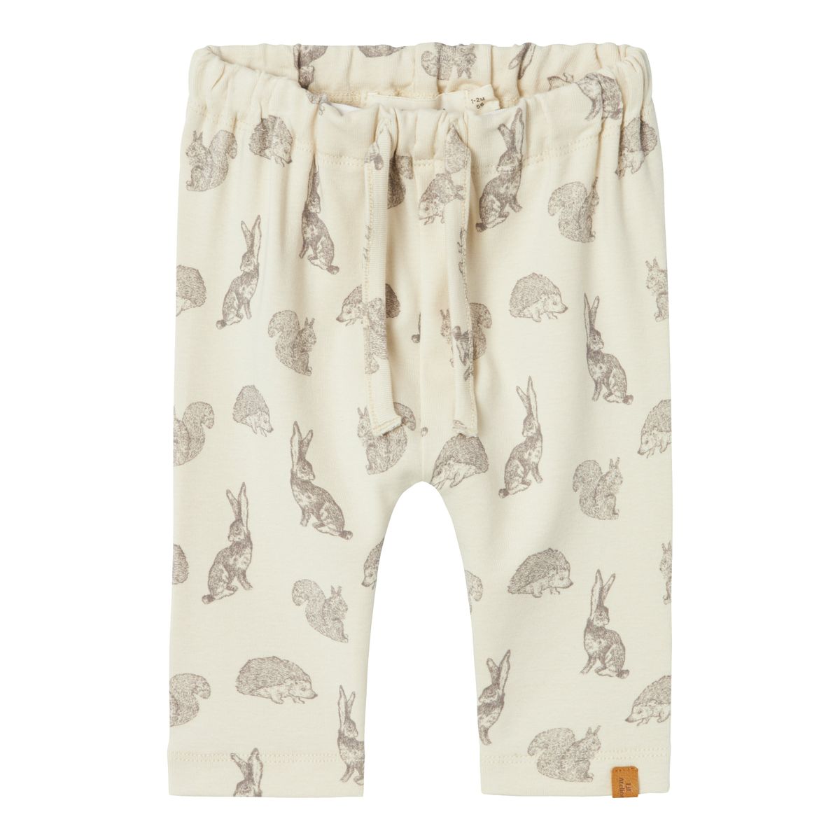 Lil Atelier Geo Ati Loose Pants - Turtledove - 56 cm