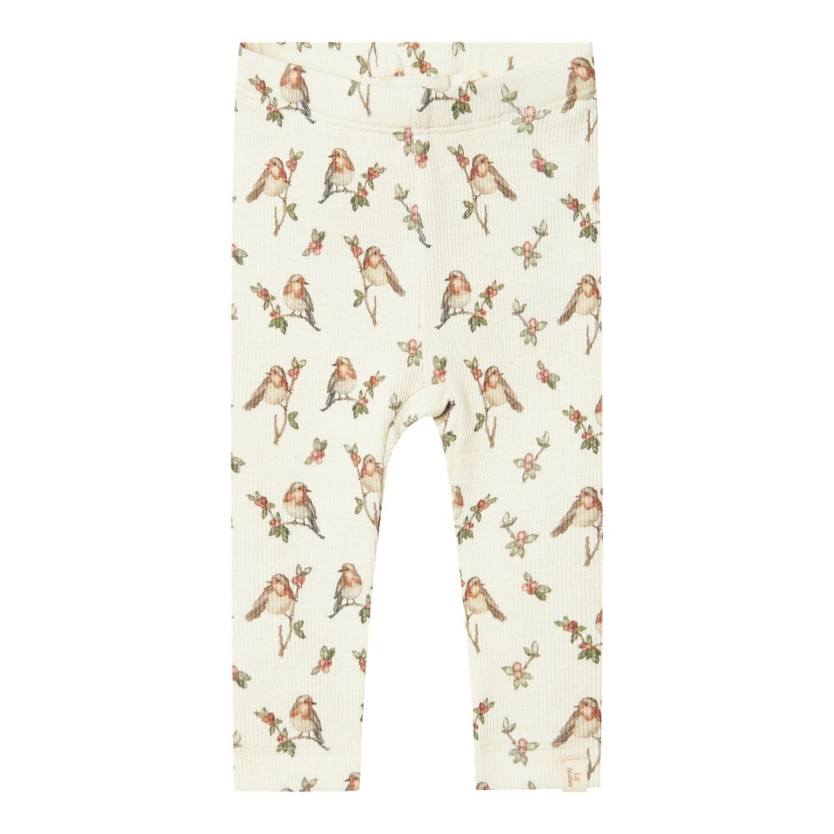 Lil Atelier Gavo Elf Slim Leggings - Turtledove - 56 cm