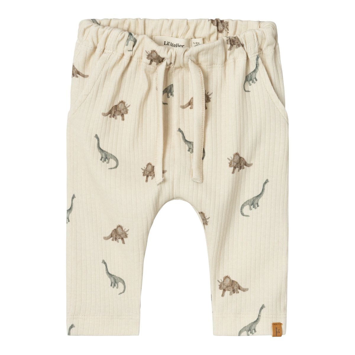 Lil Atelier Gio Bam Loose Pant - Birch - 56 cm