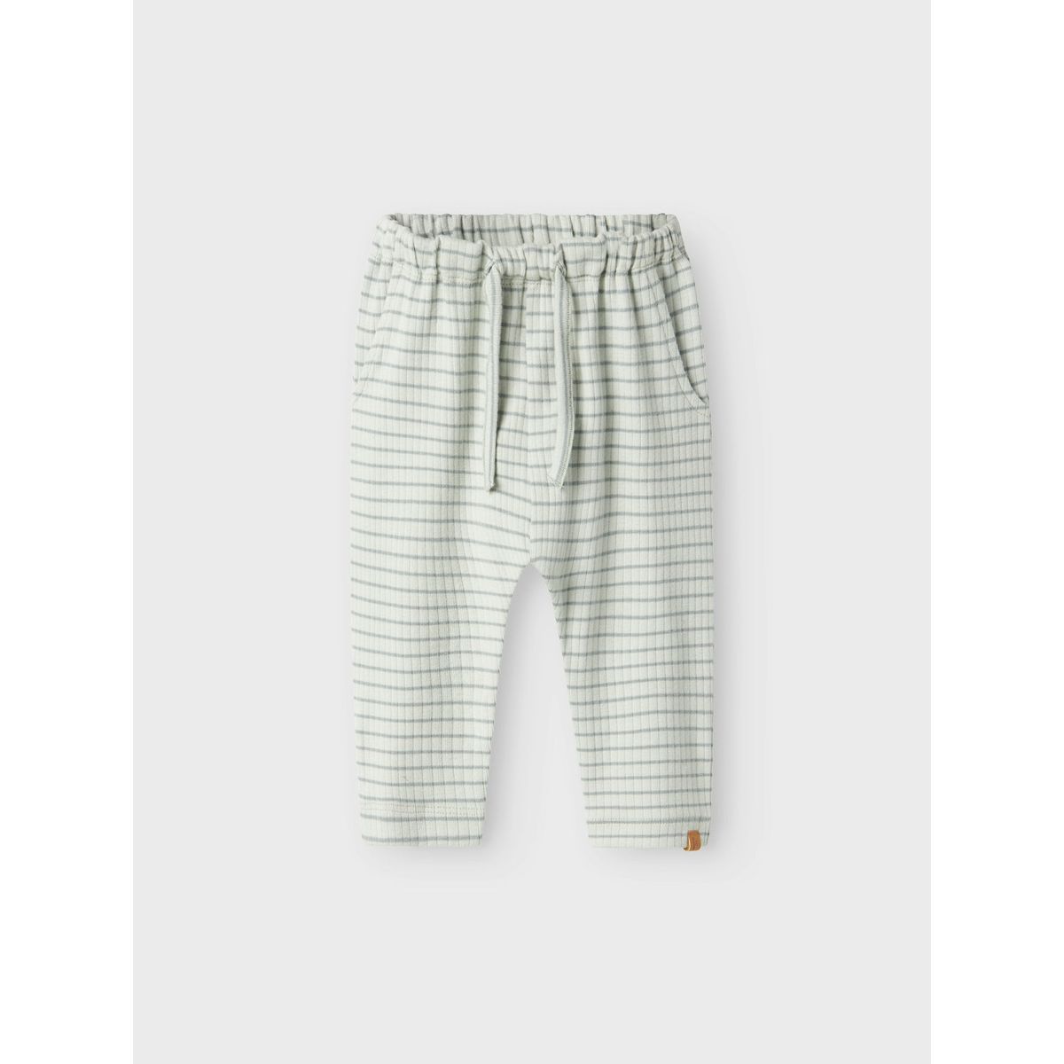 Lil Atelier Gio Bam Loose Pant - Sky Gray - 56 cm