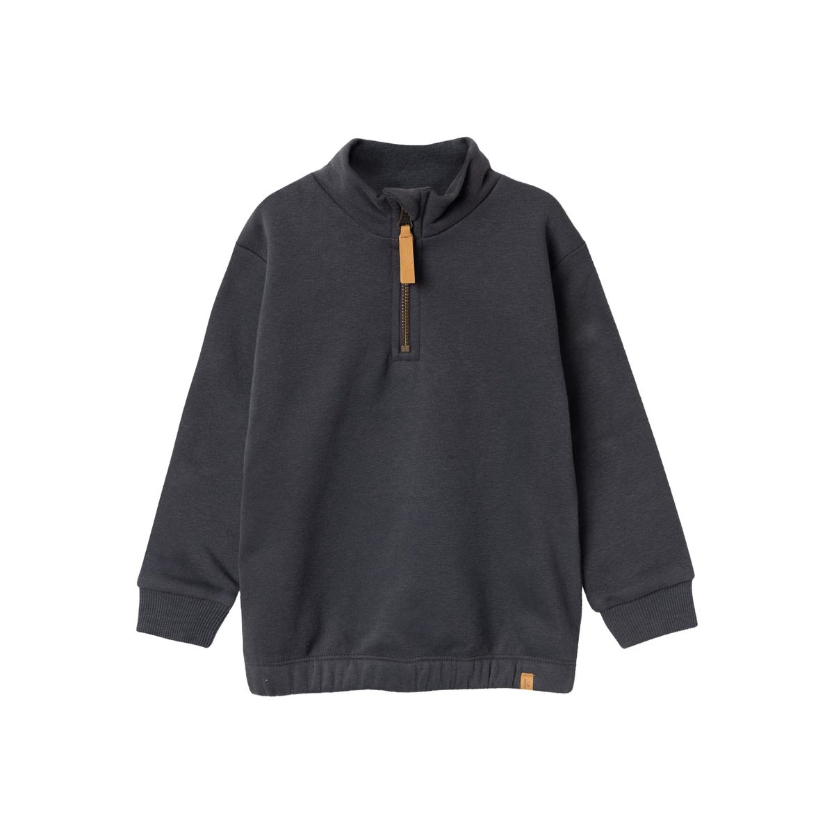 Lil Atelier London Half Zip Sweat Shirt -Periscope - 92 cm