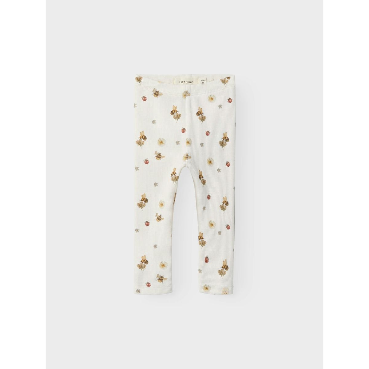 Lil Atelier Lavo Elf Leggings - Coconut Milk - 56 cm