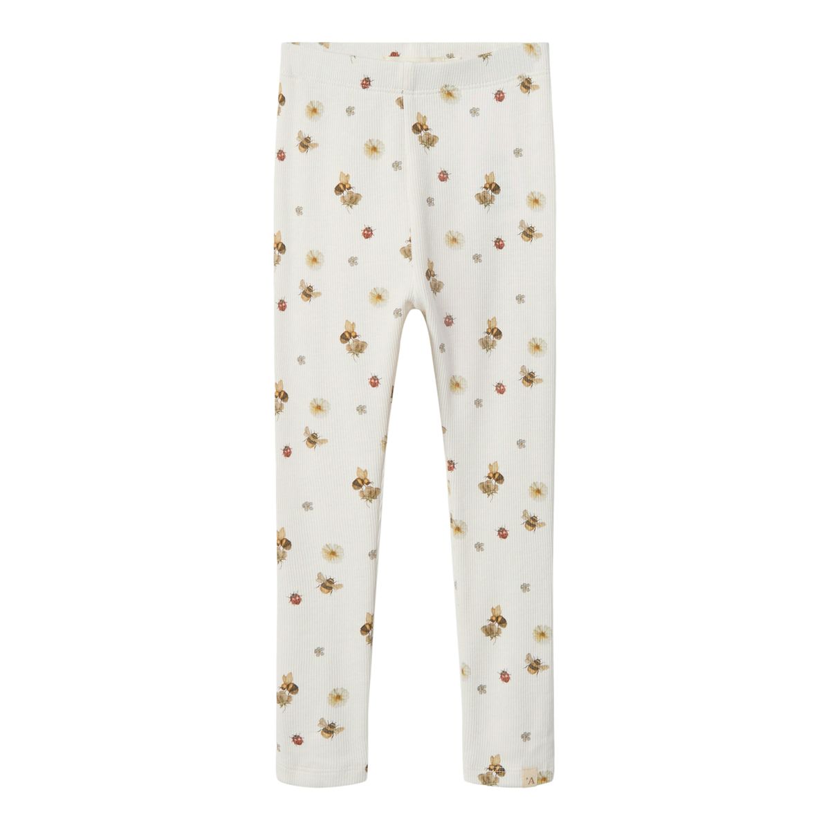 Lil Atelier Lavo Elf Leggings - Coconut Milk - 92 cm