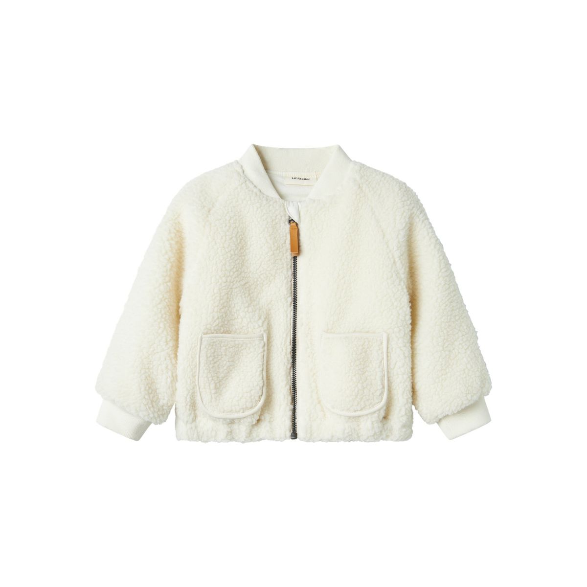 Lil Atelier Lajo Bomber Jacket - Coconut Milk/Bi - 86 cm