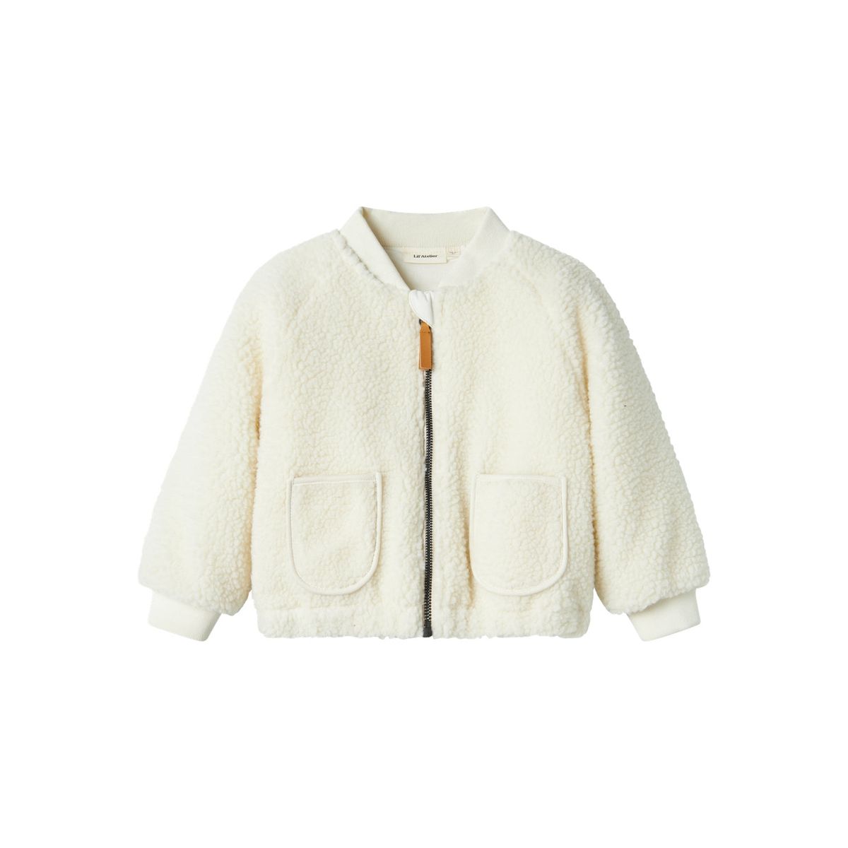 Lil Atelier Lajo Bomber Jacket - Coconut Milk/Dino - 86 cm