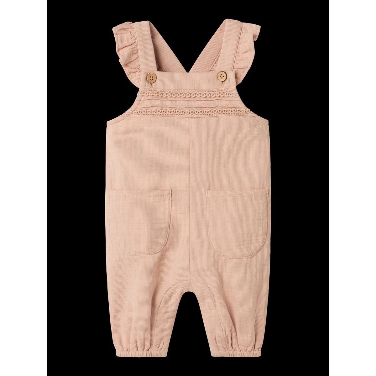 Lil Atelier Salene Loose Overall - Rugby Tan - 56 cm