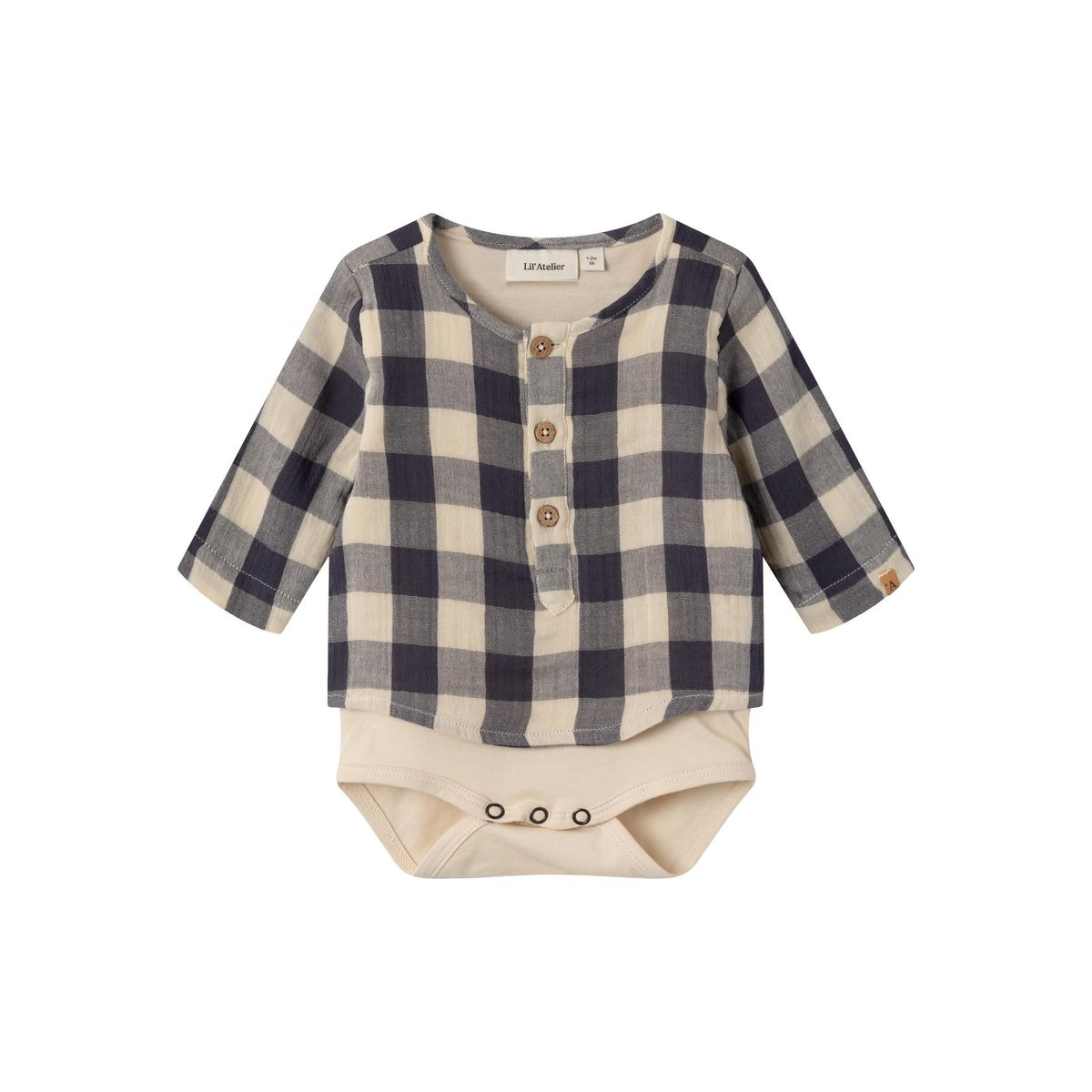 Lil Atelier Roso Shirt Body - Periscope - 56 cm