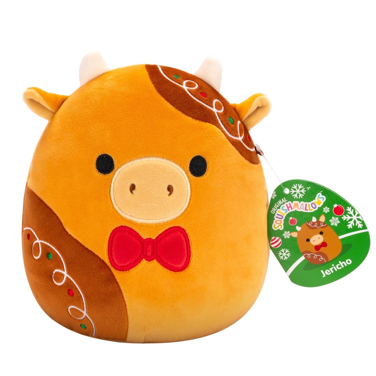 Squishmallows - Jericho Gingerbread Cow19 cm