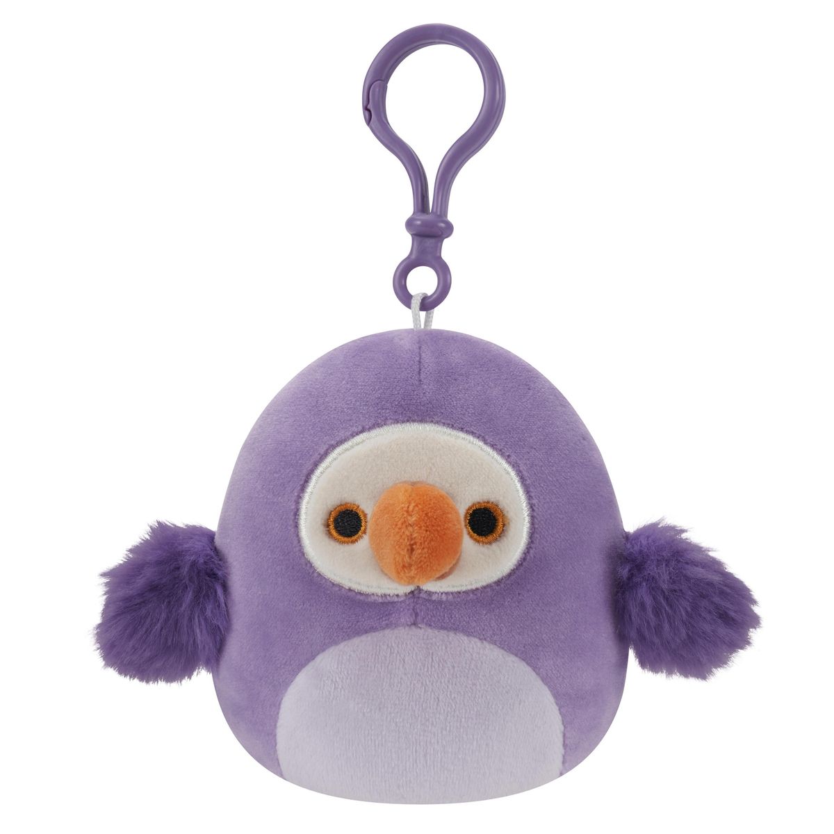 Squishmallows - Clip On Neha the Purple Dodo 9 cm