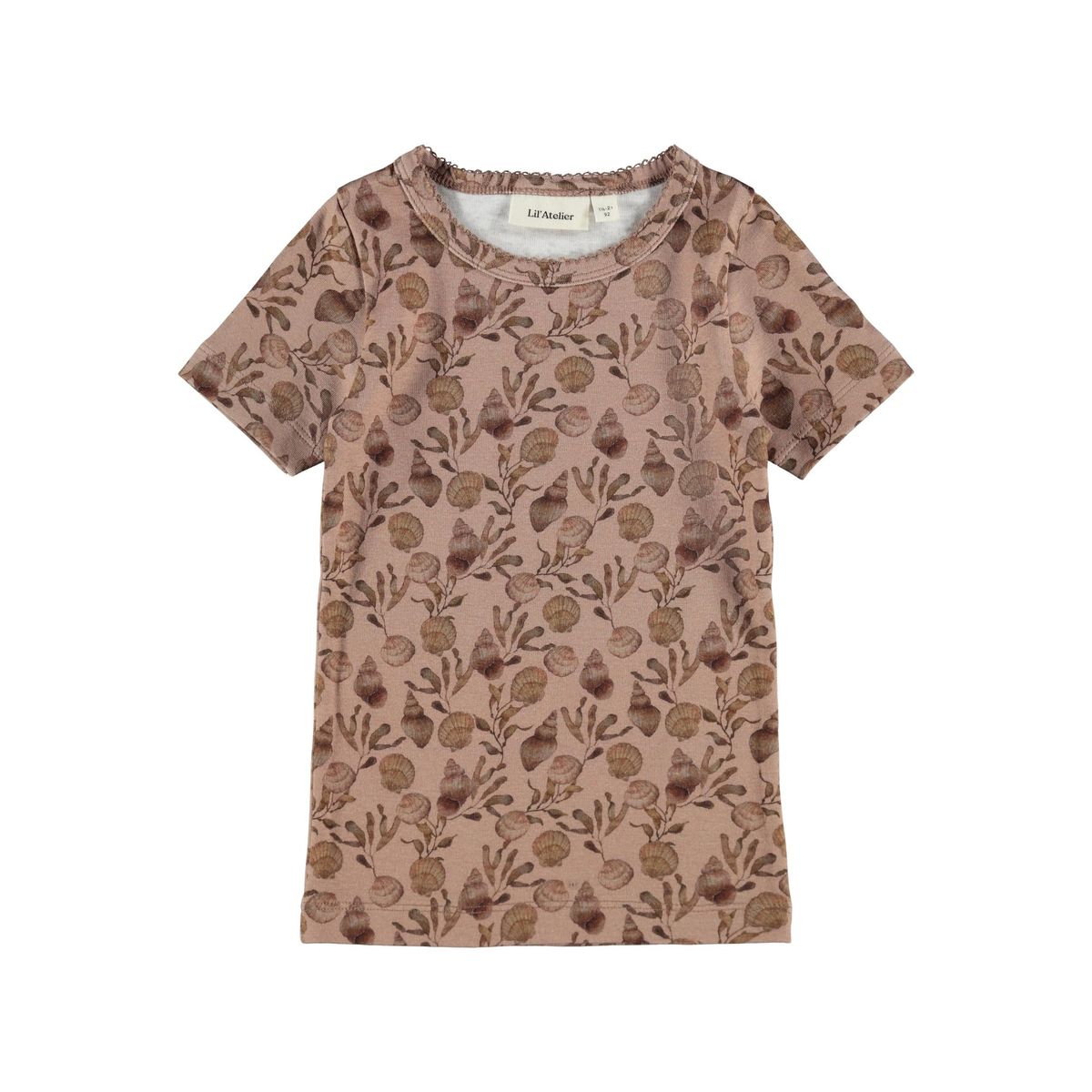 Lil Atelier Pige T-shirt Gaya Slim Top Roebuck - 92 cm / 1.5-2 år