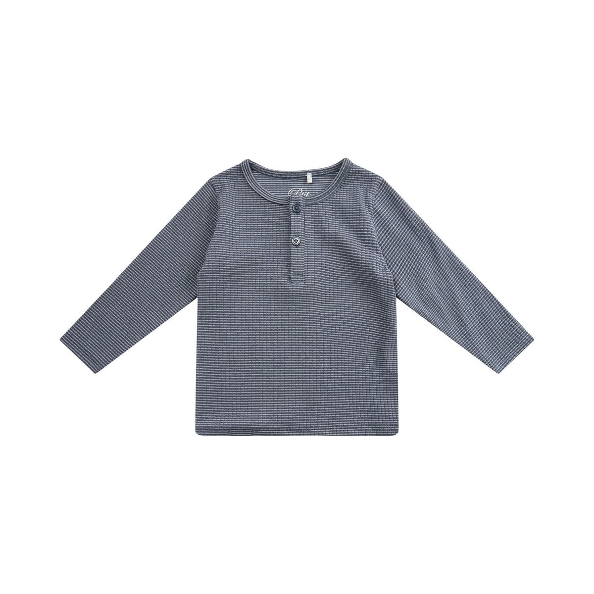 Petit By Sofie Schnoor Stribet Bluse - Blue - 74 cm