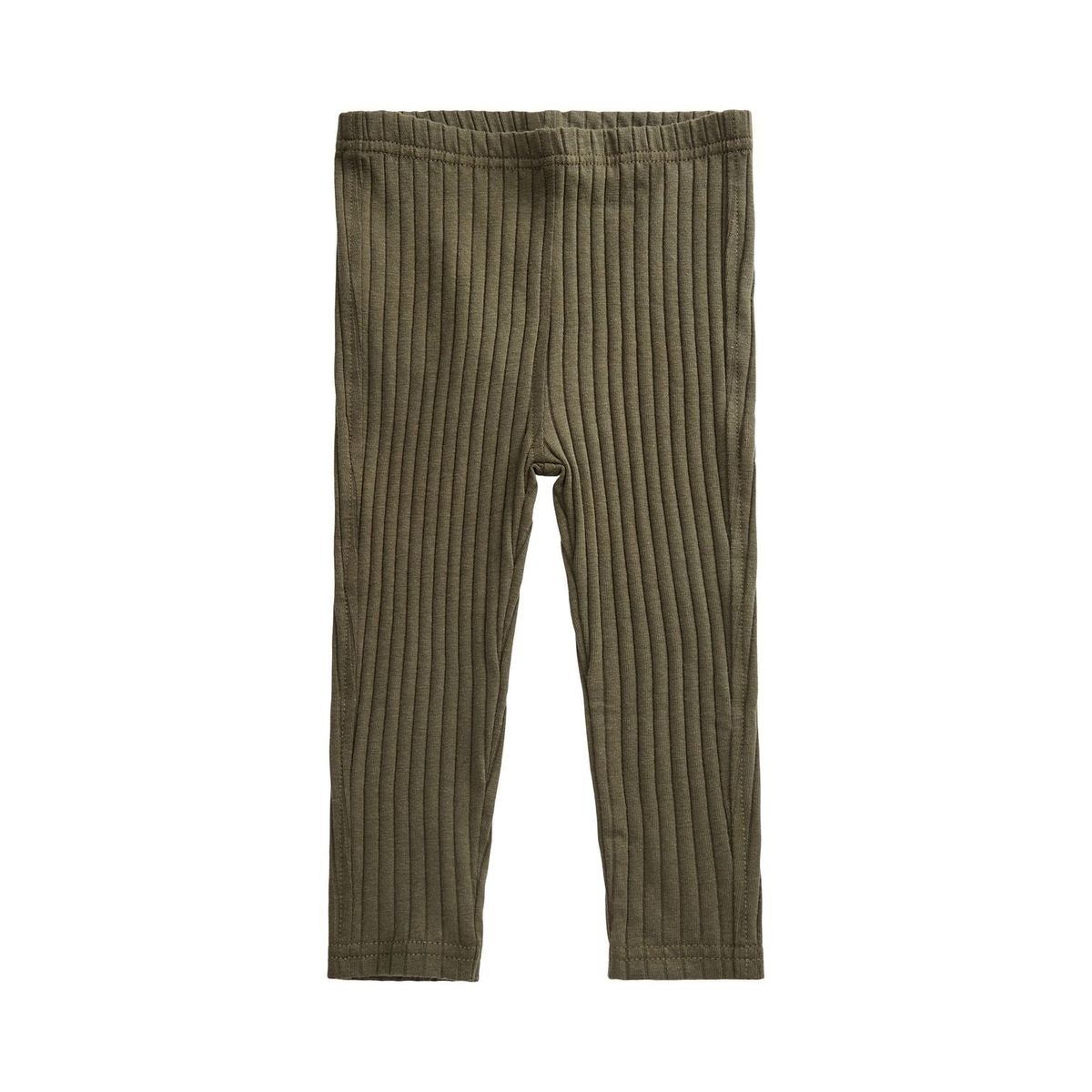 Petit By Sofie Schnoor Rib Pants - Army Green - 56 cm