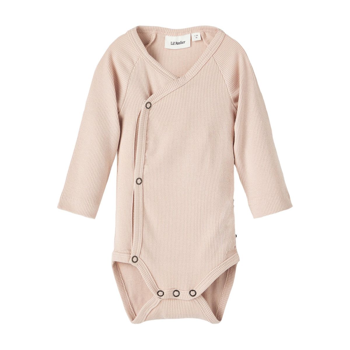 Lil Atelier New Born Gago Rib Body - Rose Dust - 50 cm