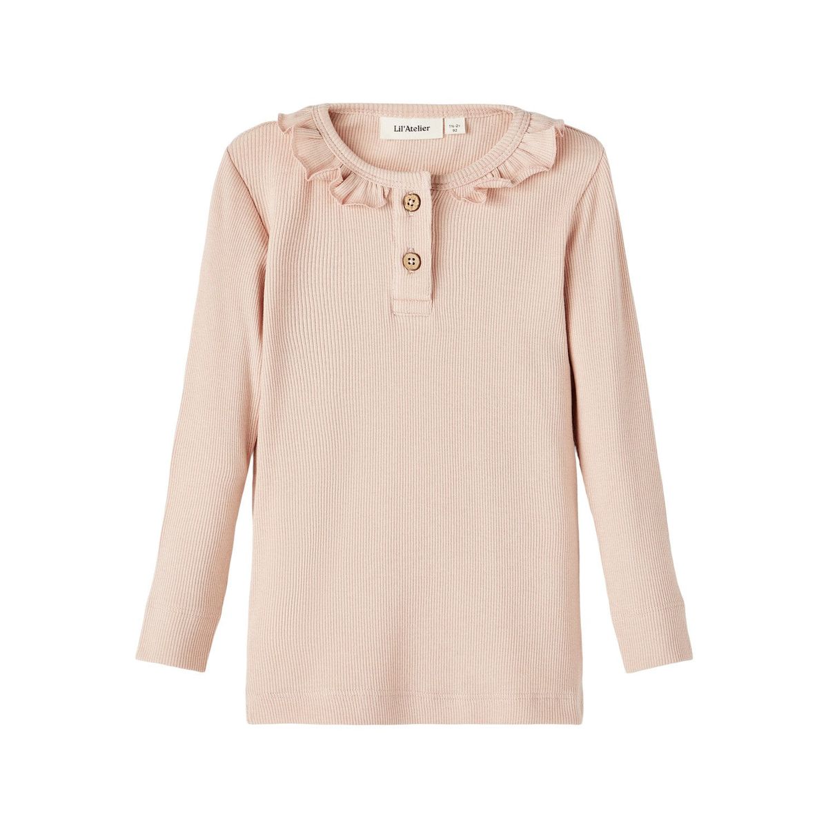 Lil Atelier Gago Slim Top- Rose Dust - 92 cm