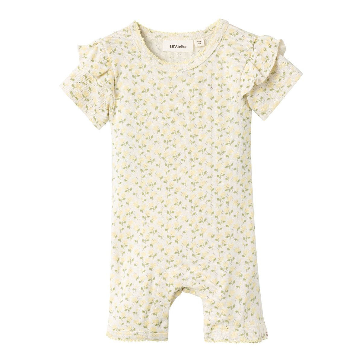 Lil Atelier Rachello SS Suit - Turtledove - 56 cm