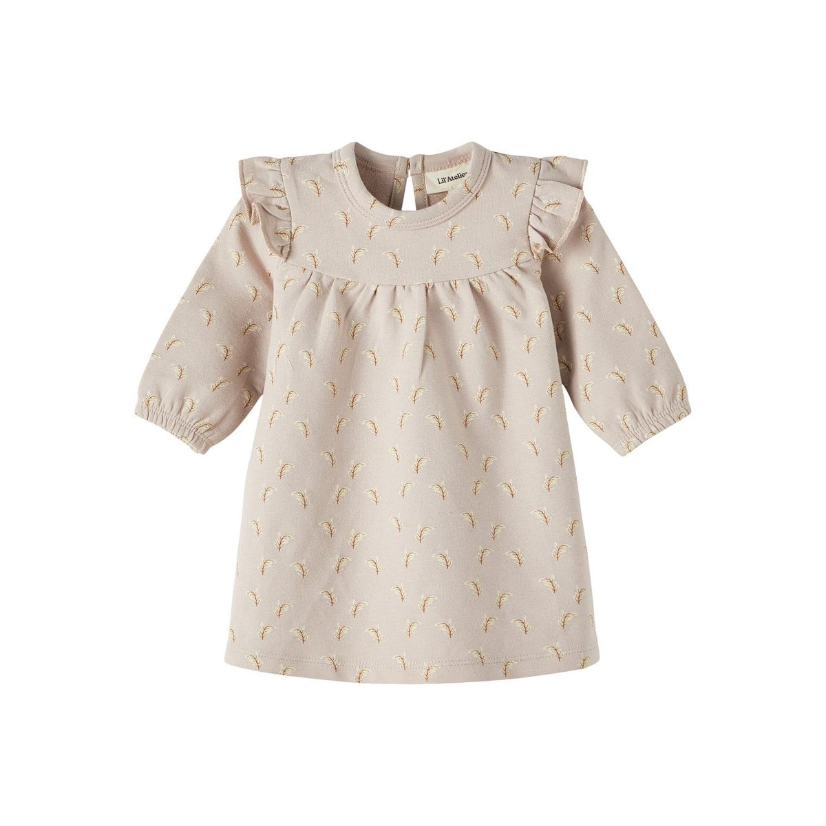 Lil Atelier Sage Dress - Mushroom - 56 cm