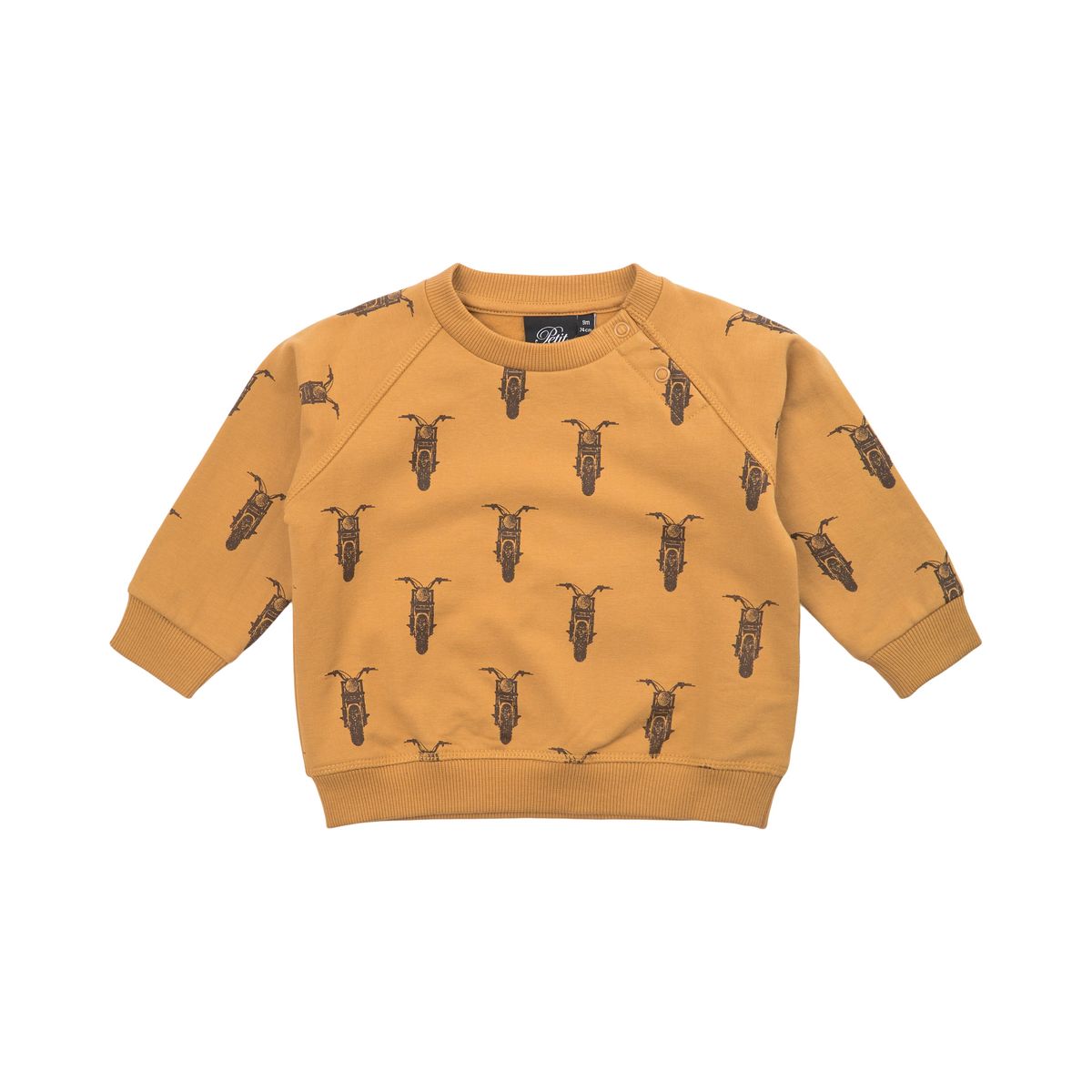 Petit By Sofie Schnoor Sweat Dark Mustard - 80 cm