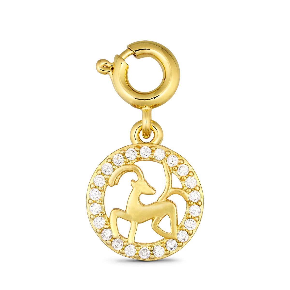 ANNEBRAUNER Capricorn Charm (Stenbuk Stjernetegn)