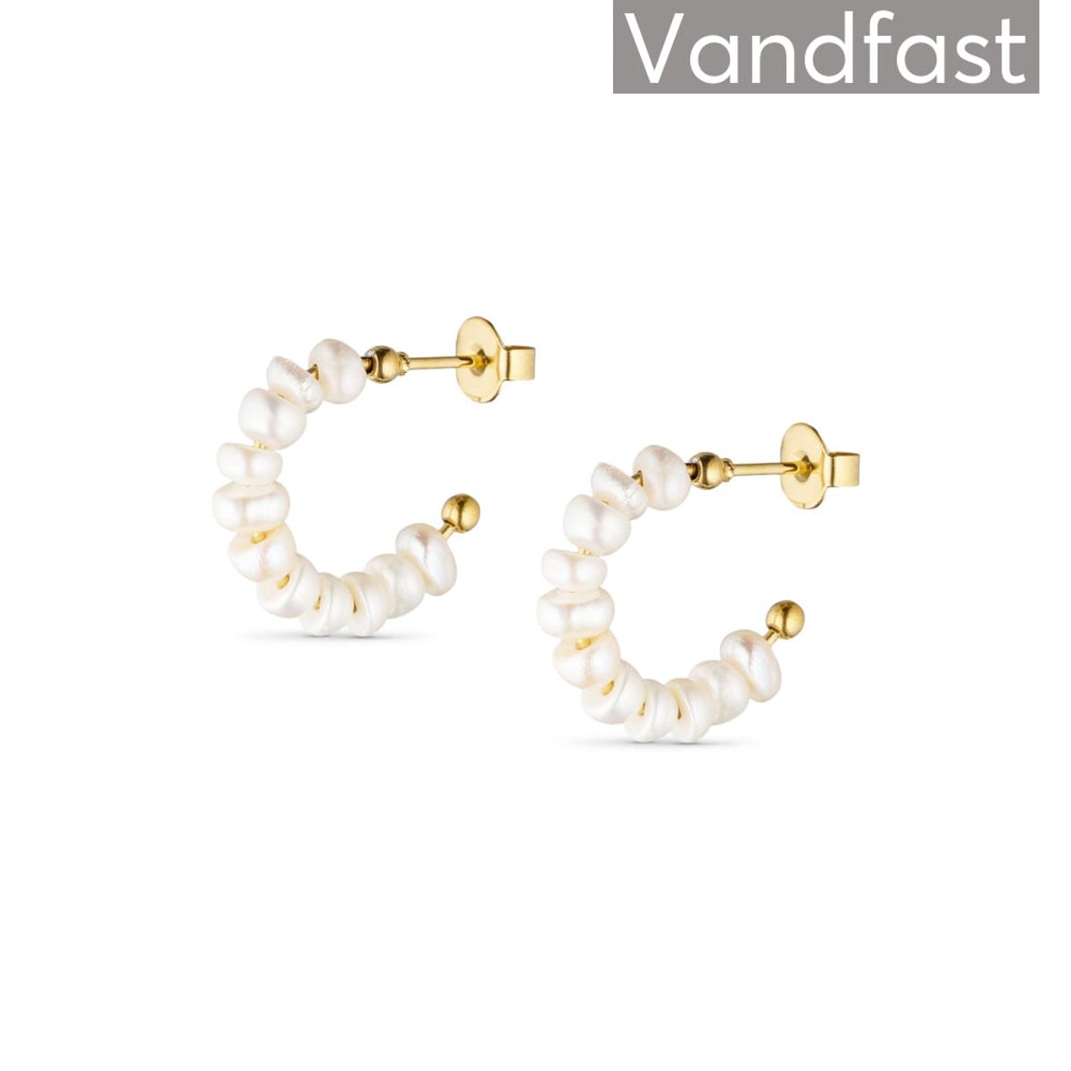 ANNEBRAUNER Freshwater Pearl Hoops