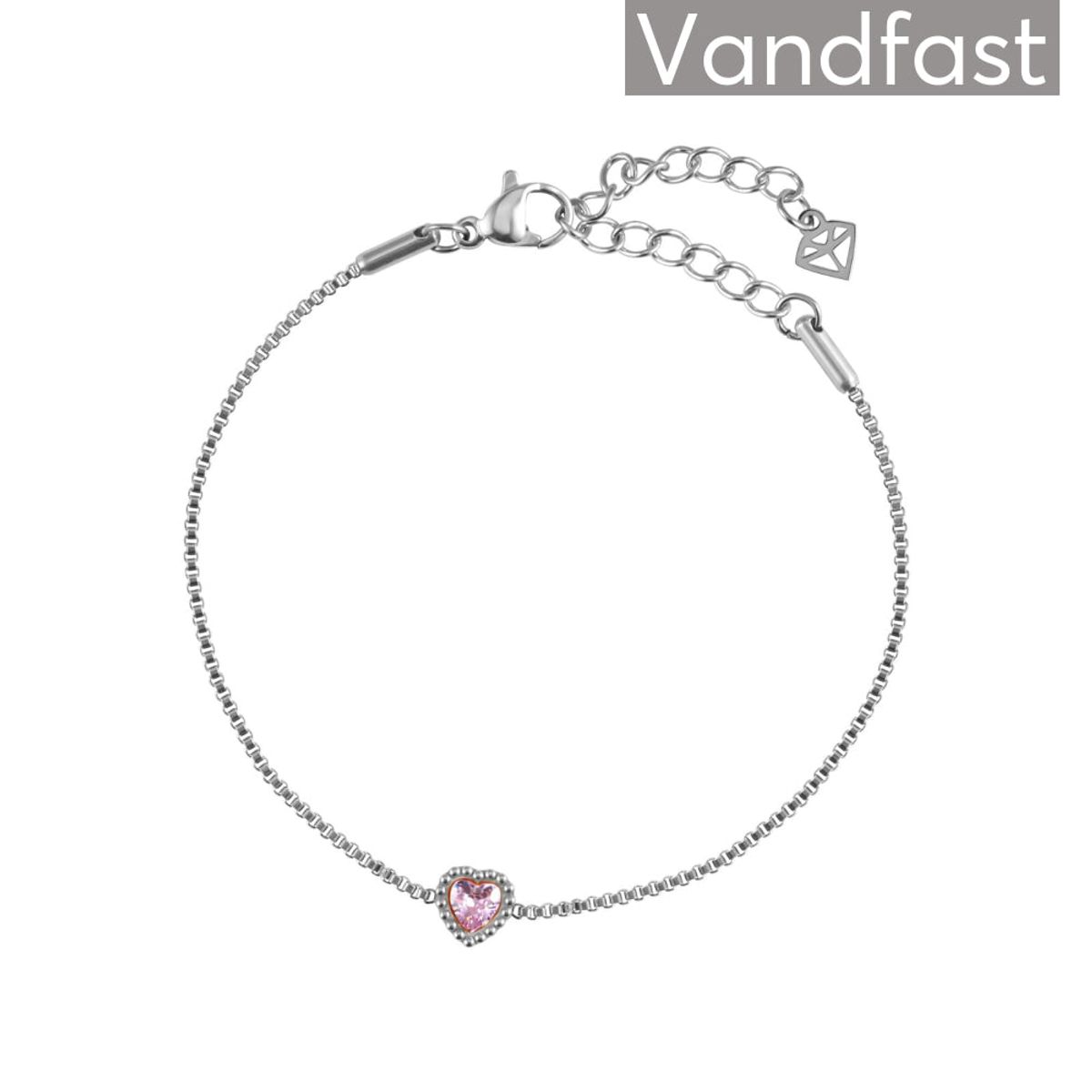 ANNEBRAUNER Heart Bracelet Pink