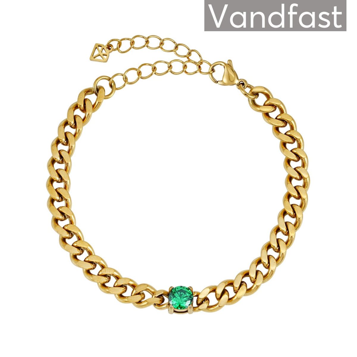 ANNEBRAUNER Panzer Green Bracelet