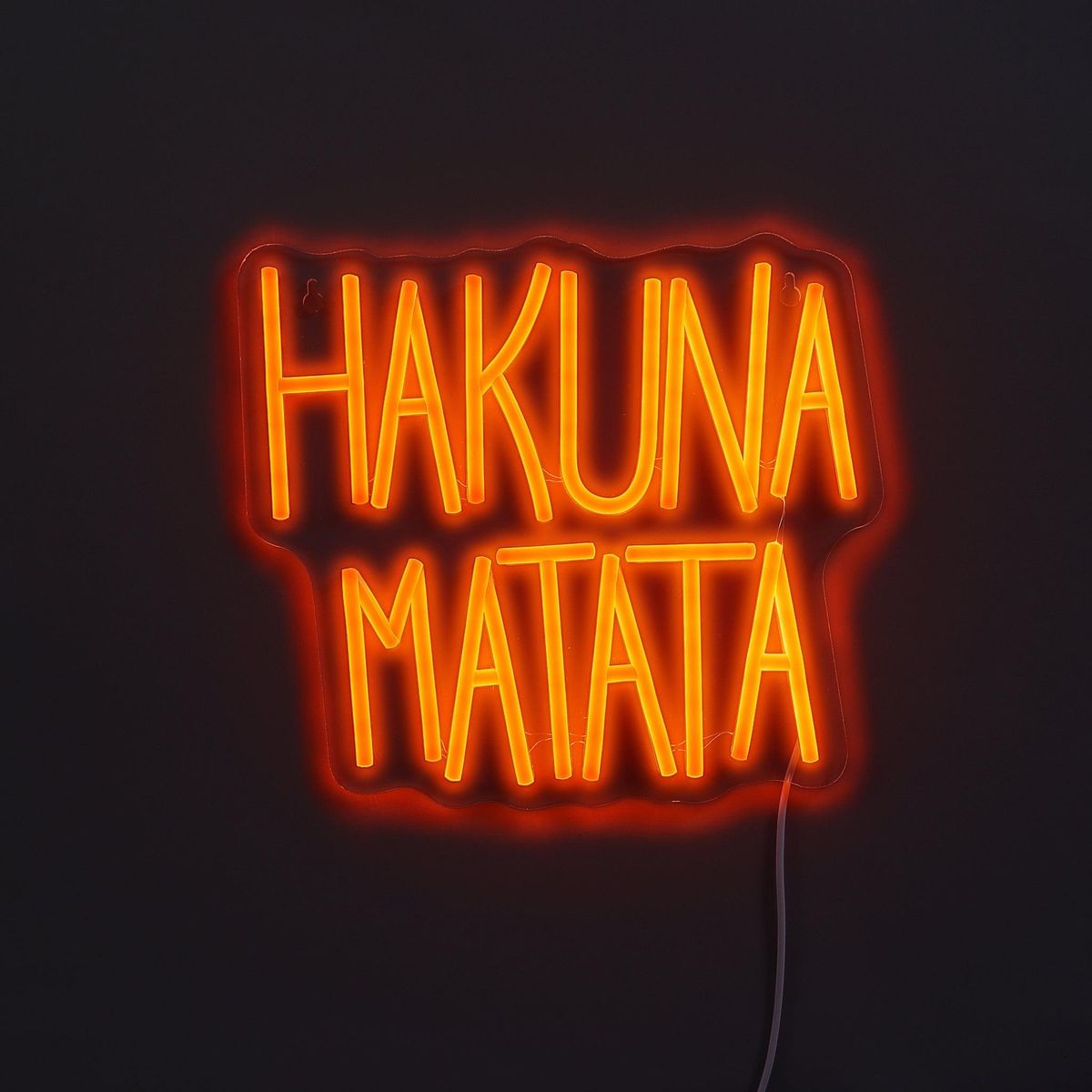 Lightish Hakuna Matata Neon Væglampe