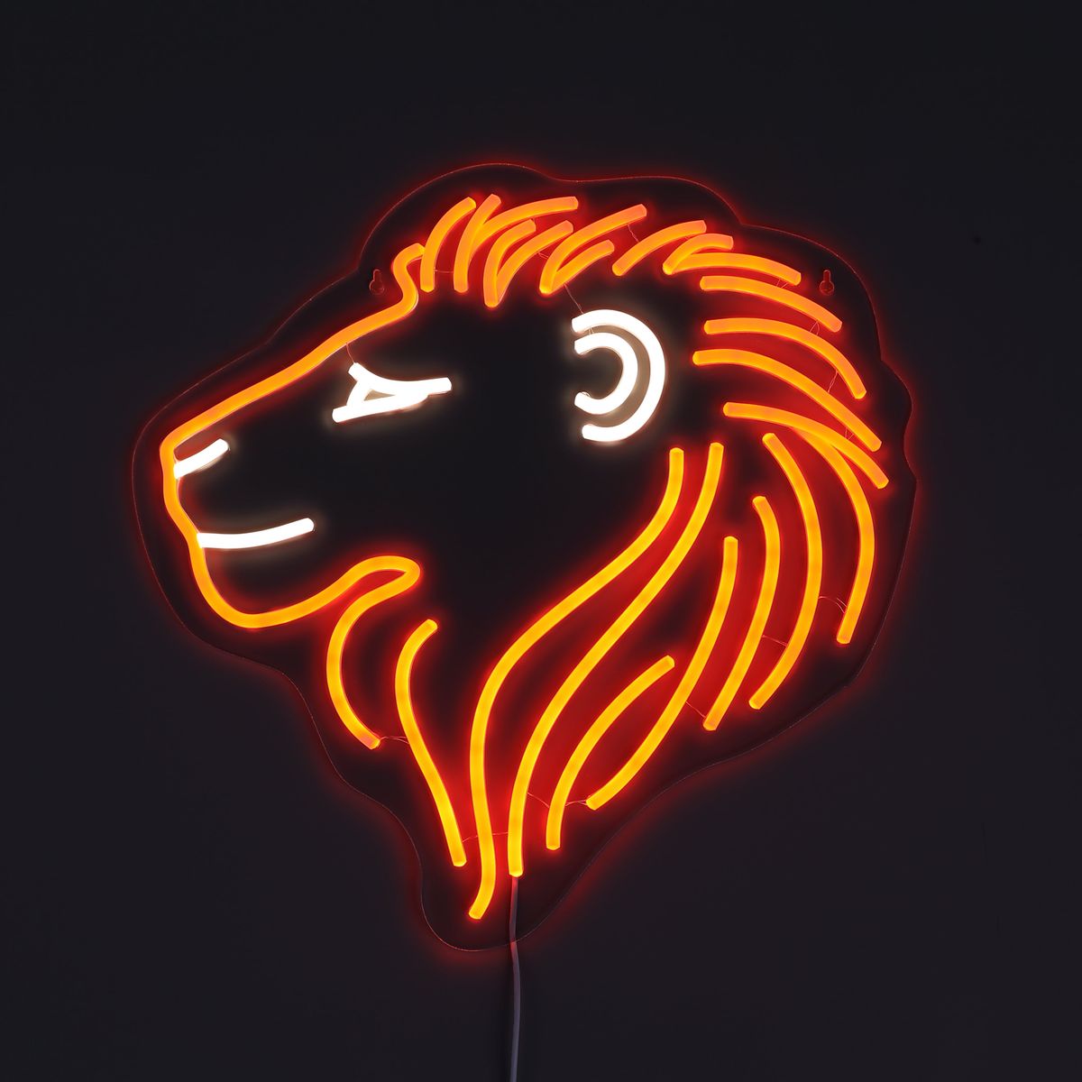 Lightish Lion Neon Væglampe