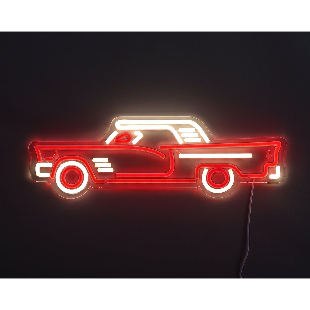 Lightish Vintage Car Neon Væglampe