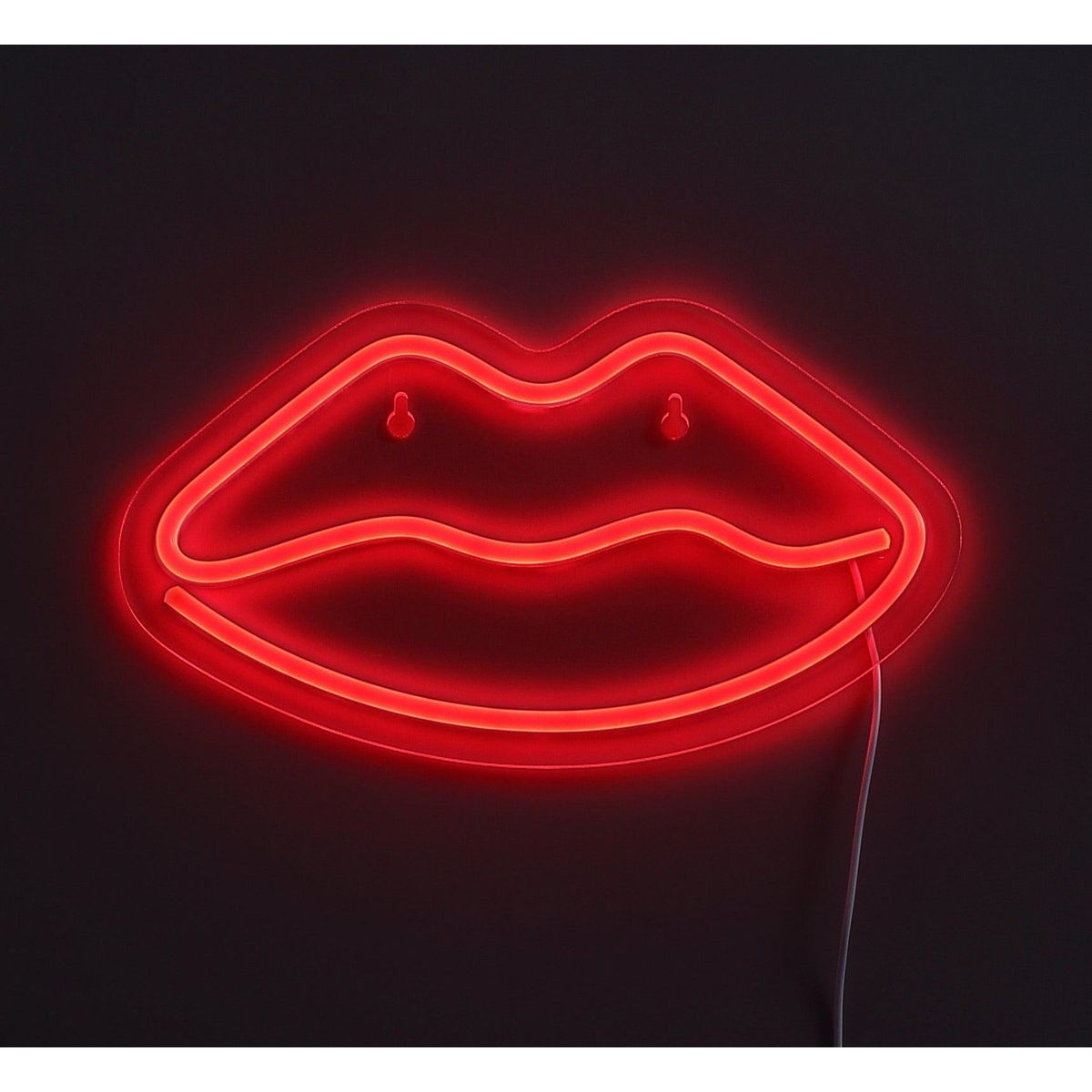 Lightish Kiss Neon Væglampe