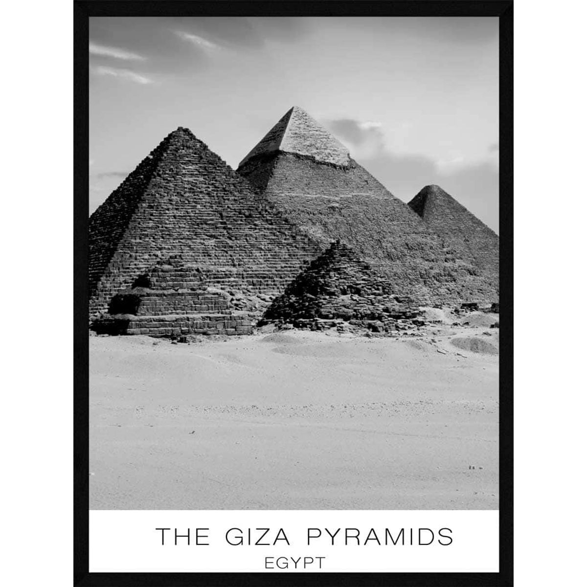 Giza pyramiderne - Plakat