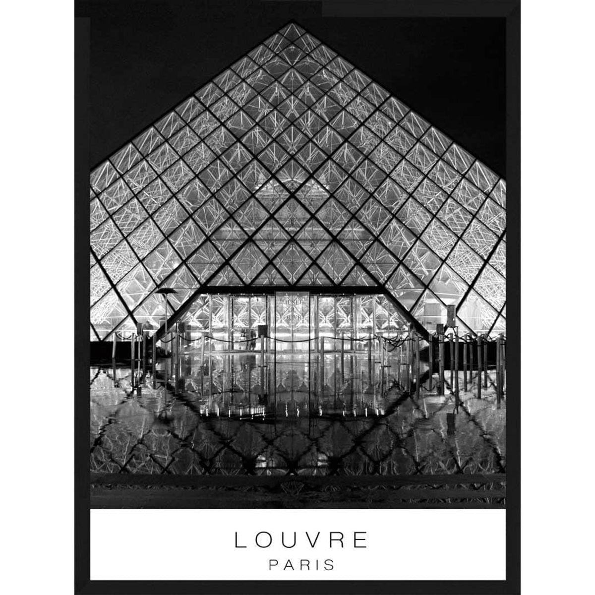 Louvre - Plakat