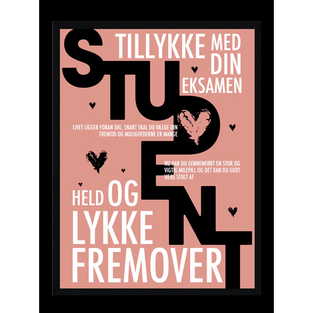 Student plakat - Personlig plakat