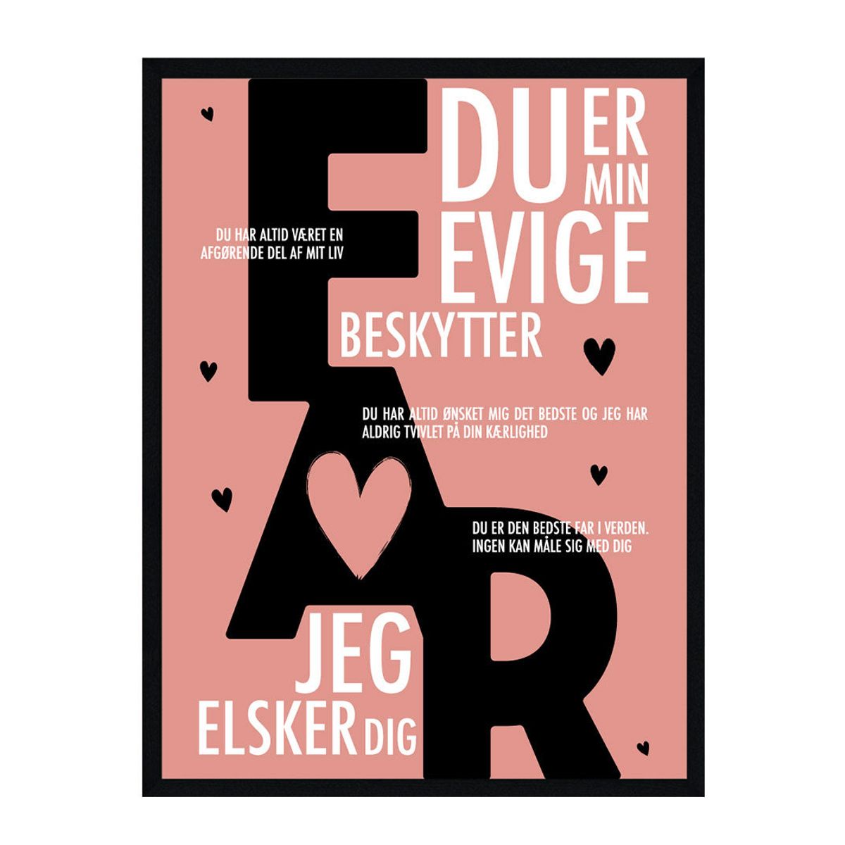 Far plakat - Personlig plakat