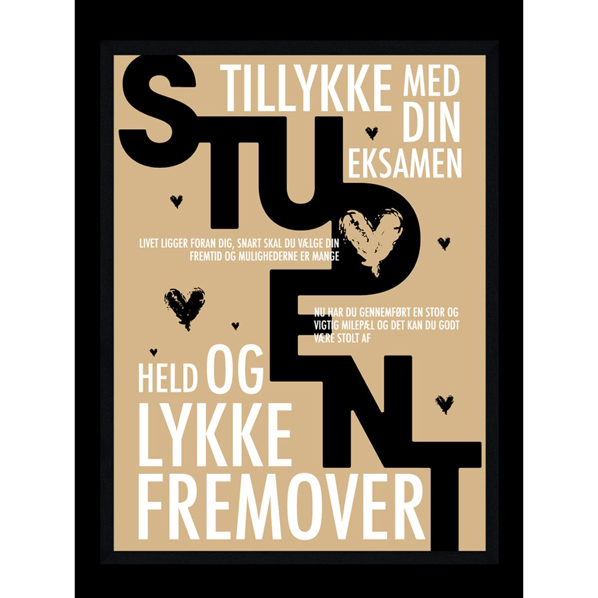 Student plakat - Personlig plakat