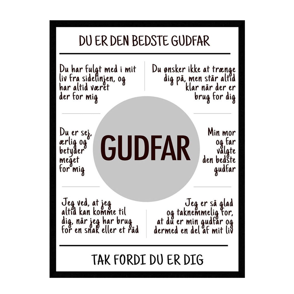 Gudfar plakat