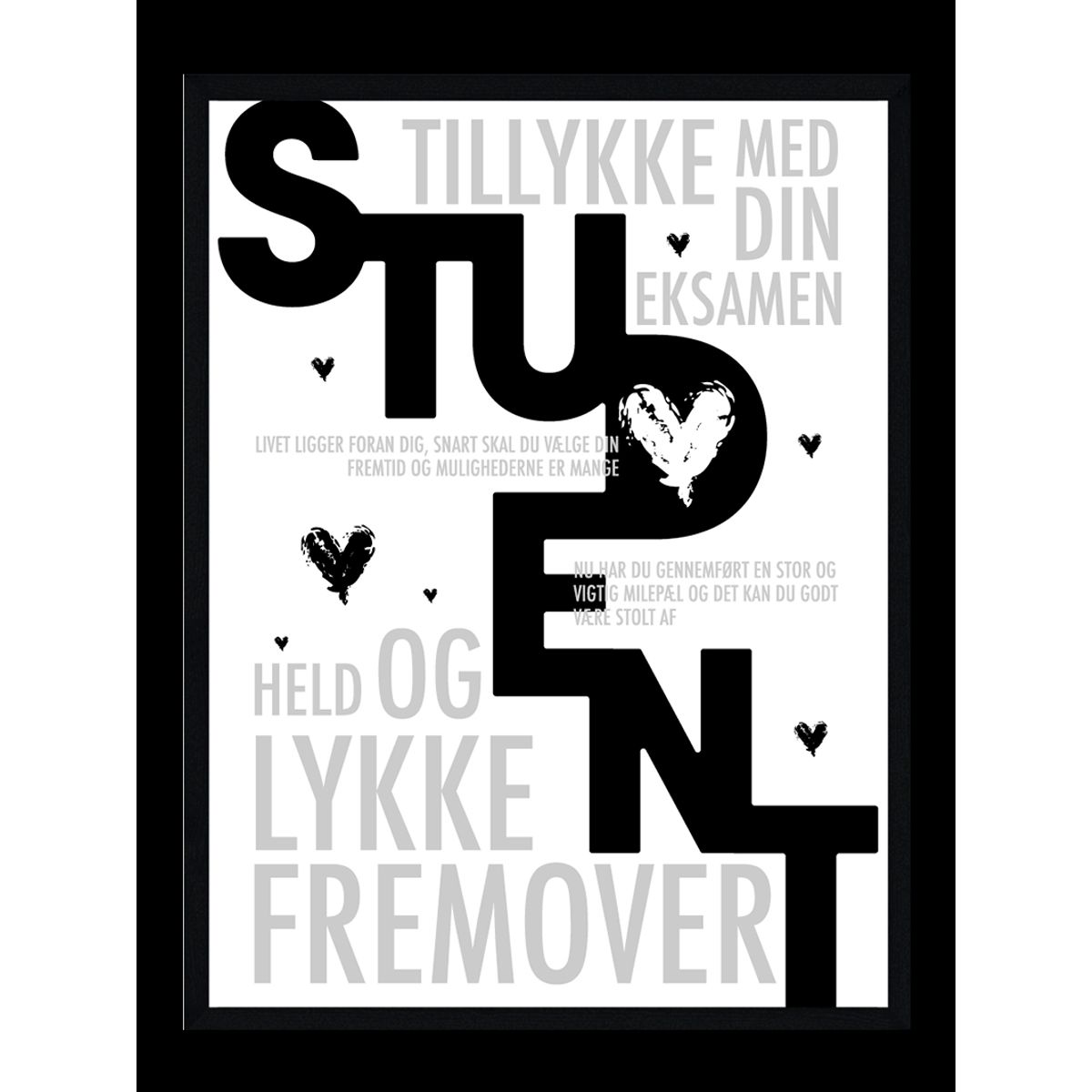 Student plakat - Personlig plakat