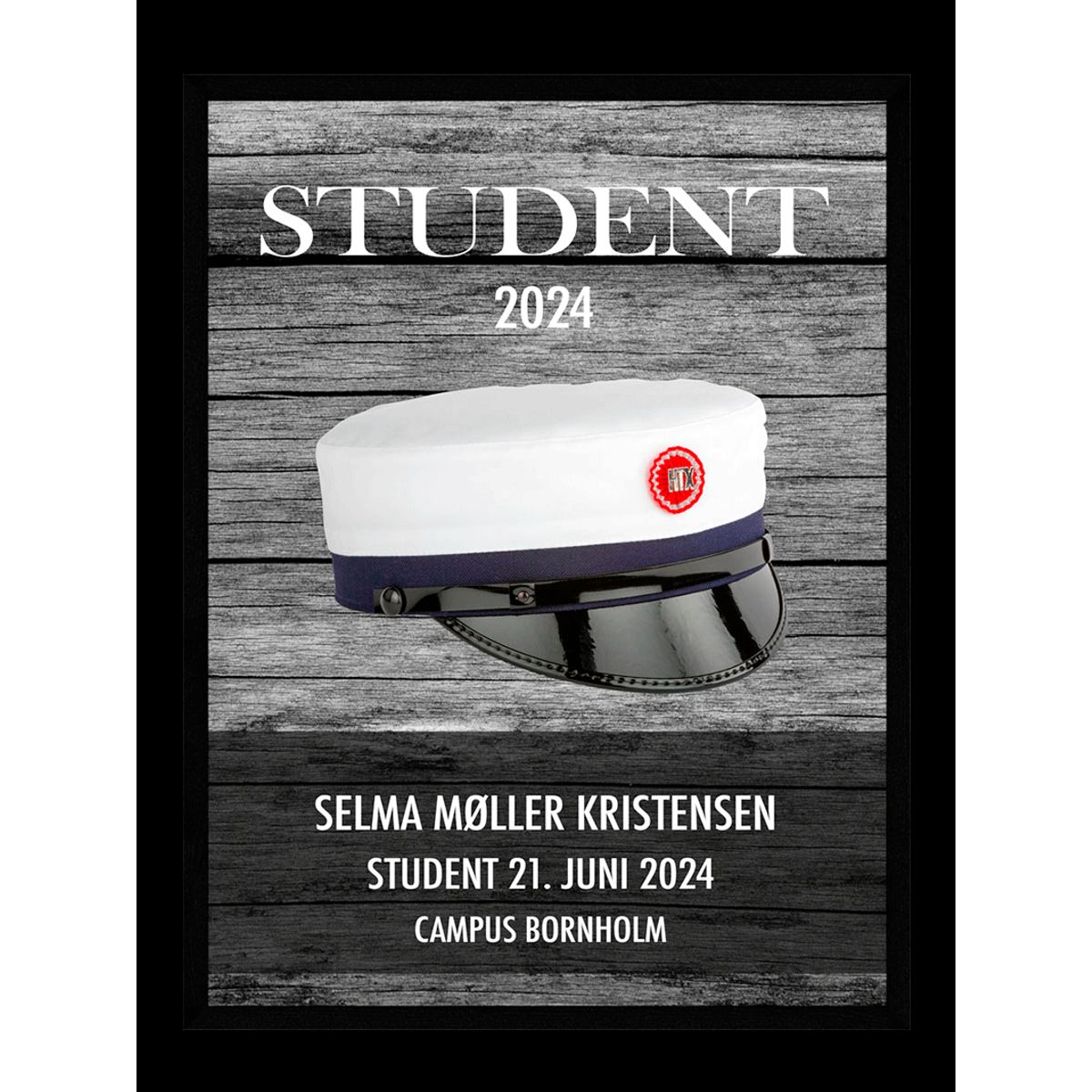 Personlig studenter plakat