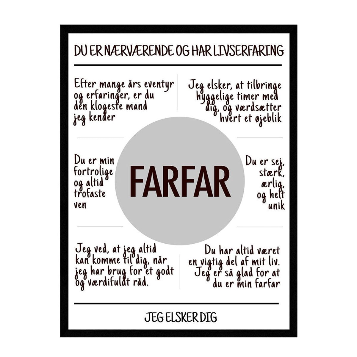 Farfar - plakat