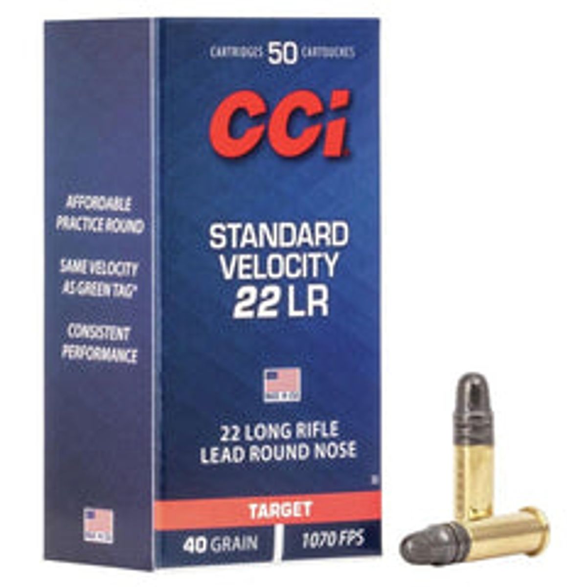 CCi Standard LRN 22 LR 40 gr. 50 stk.