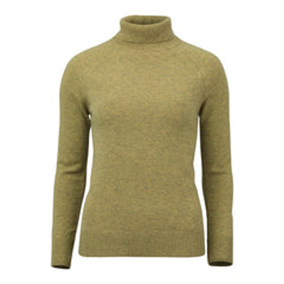 Laksen - Kit Lambswool Rollneck - Mustard