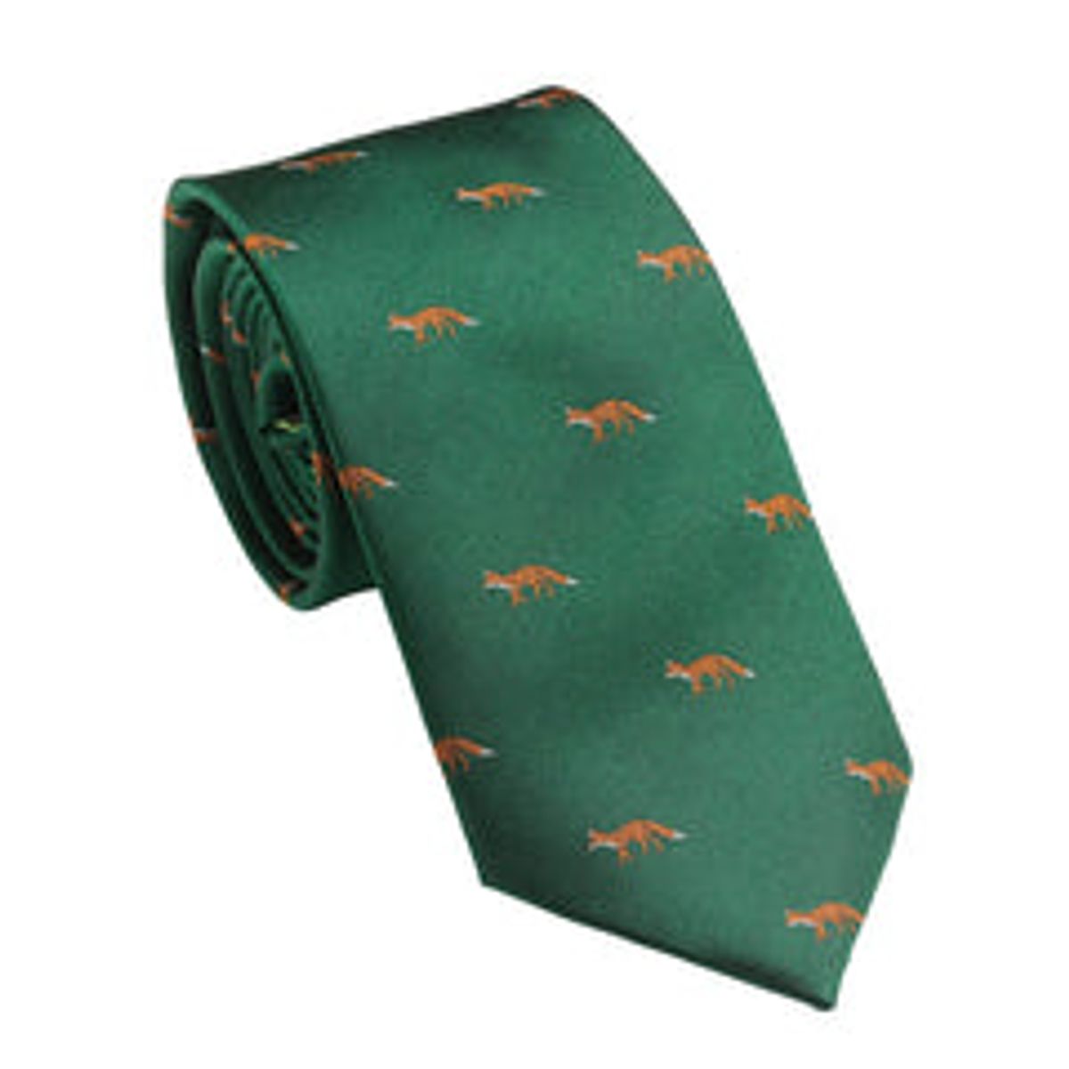 Laksen - Ræve Slips - British Racing Green