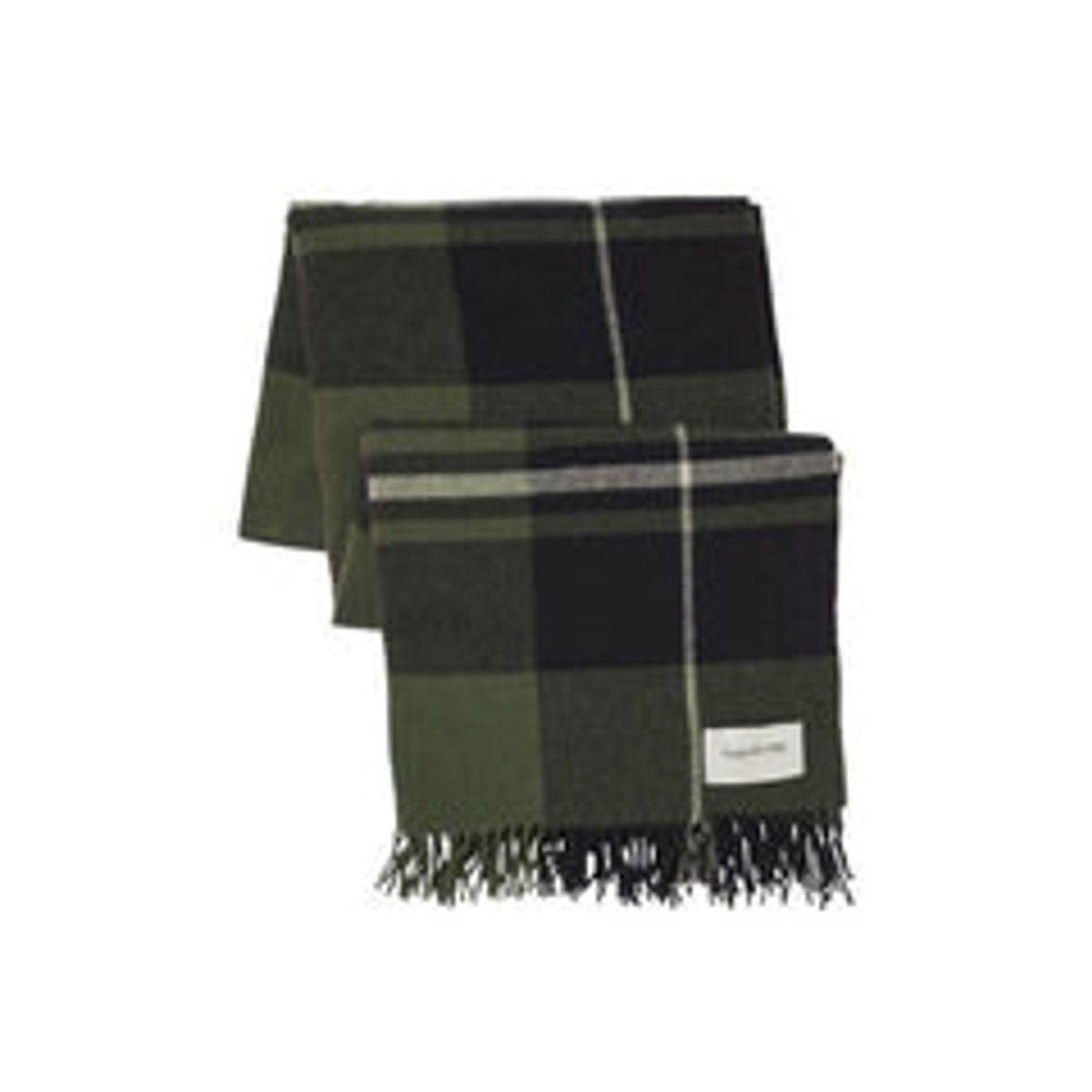 Chevalier - Anne Wool Scarf Chevalier XL Check Dark