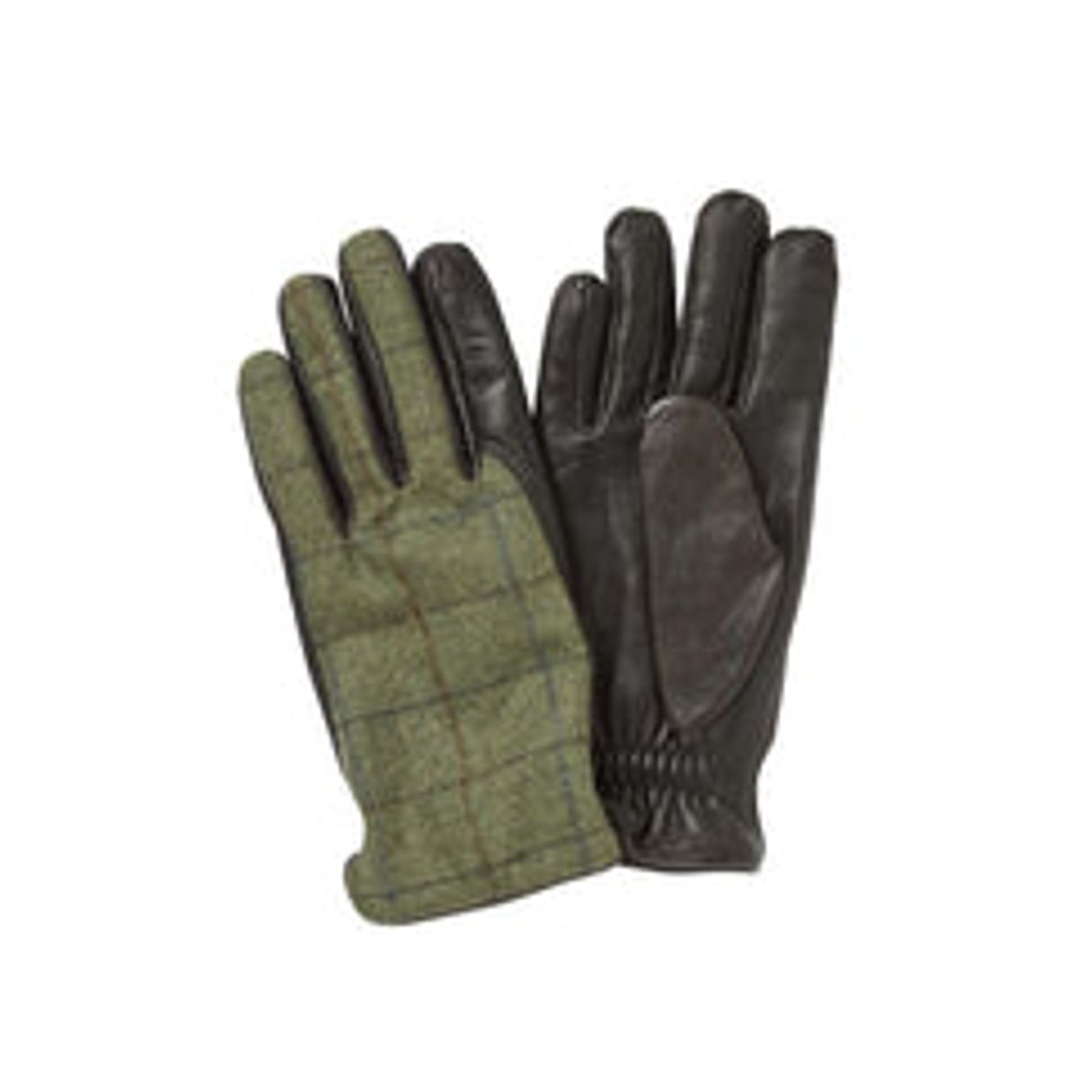 Chevalier - Heydon Tweed Gloves Men Winter Moss Check