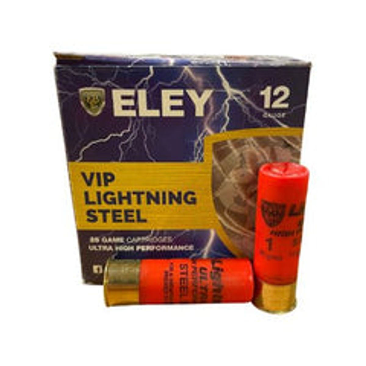 Eley VIP lightning steel 12/76 str. 1/36g - 25 stk.