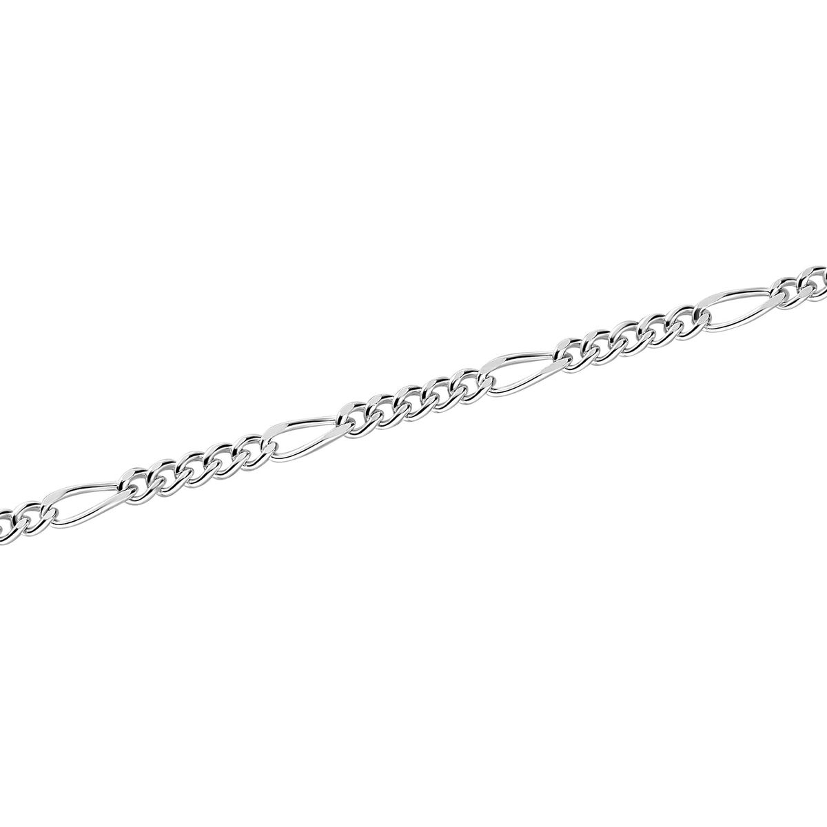 Diamond-Cut Figaro Chain