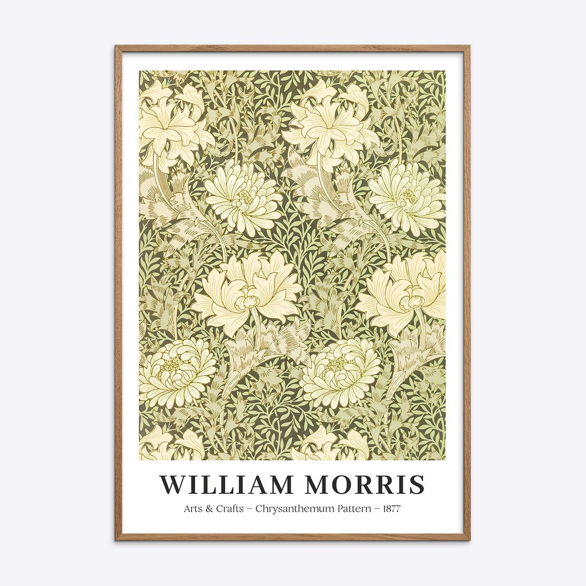 William Morris Chrysanthemum Pattern - 70x100 cm