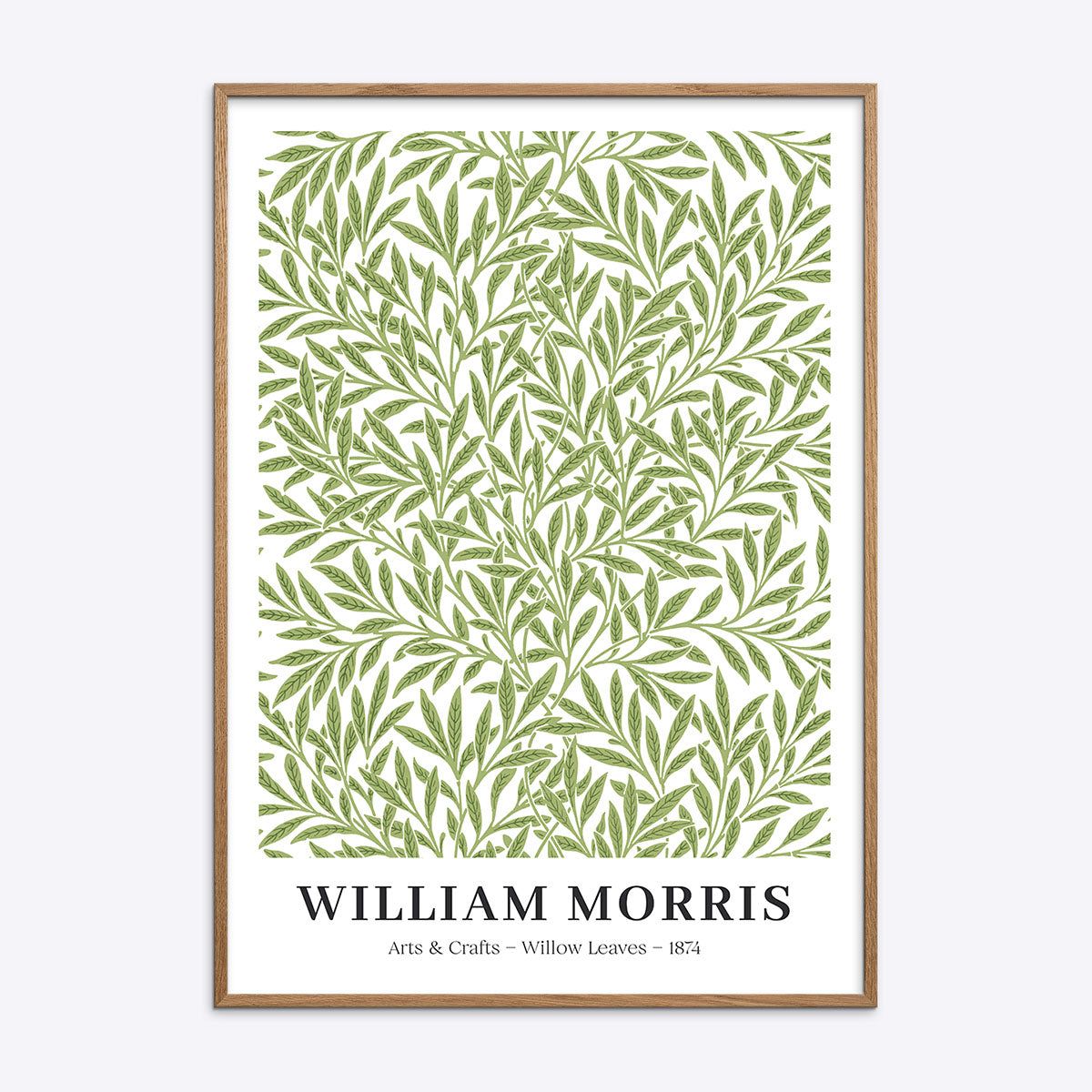 William Morris Willow Leaves - 21x30 cm