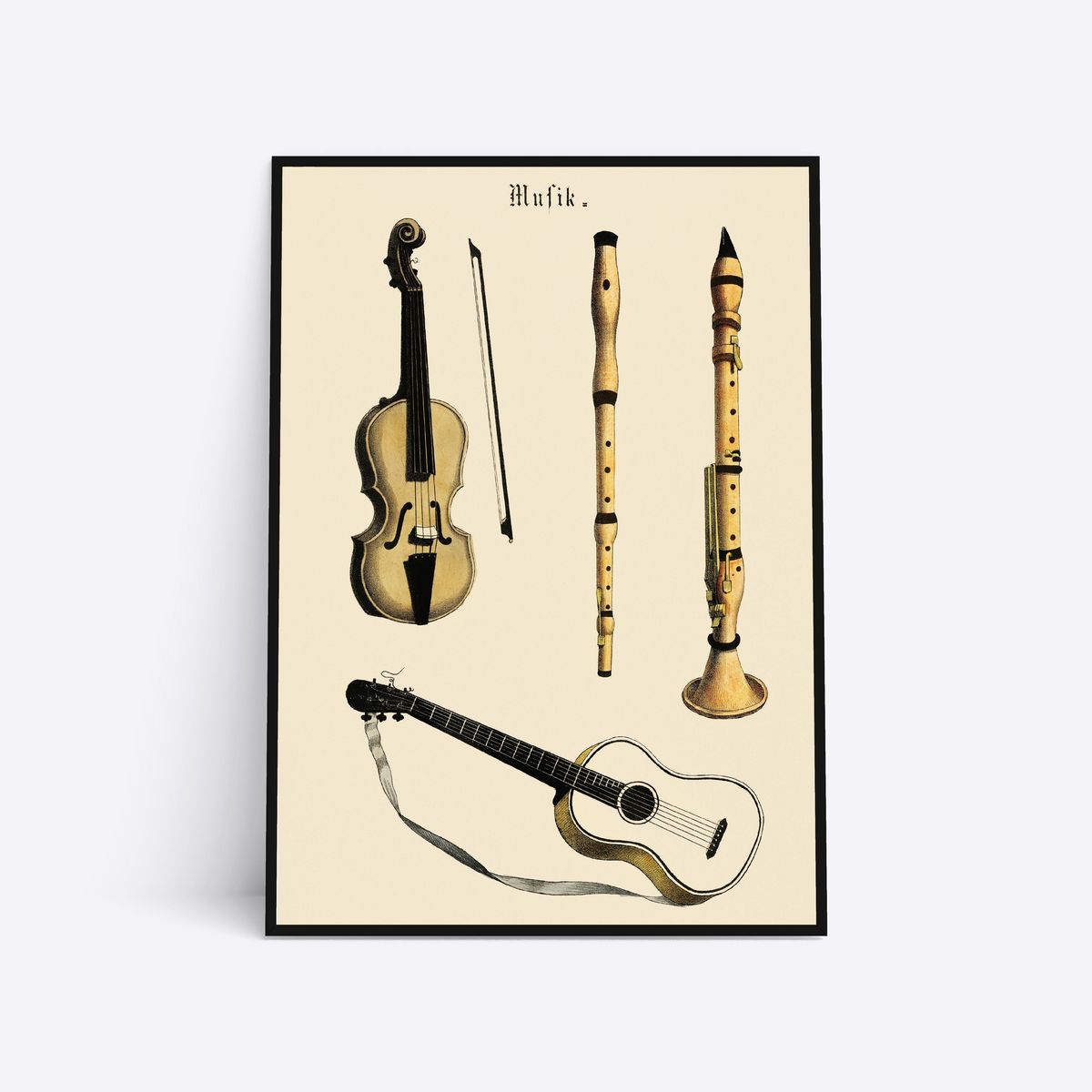 Instruments - 50x70 cm