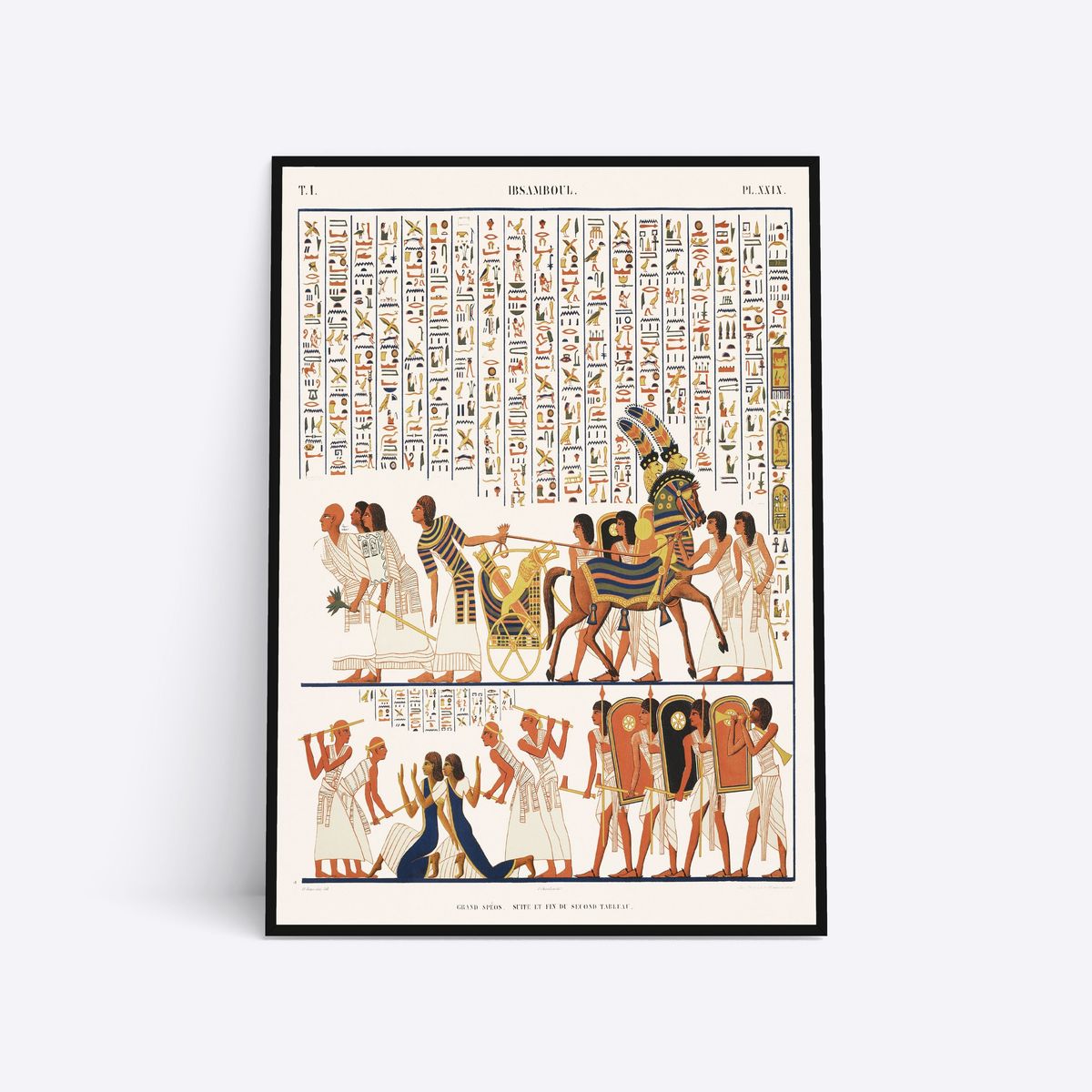 Egyptian Characters - 70x100 cm