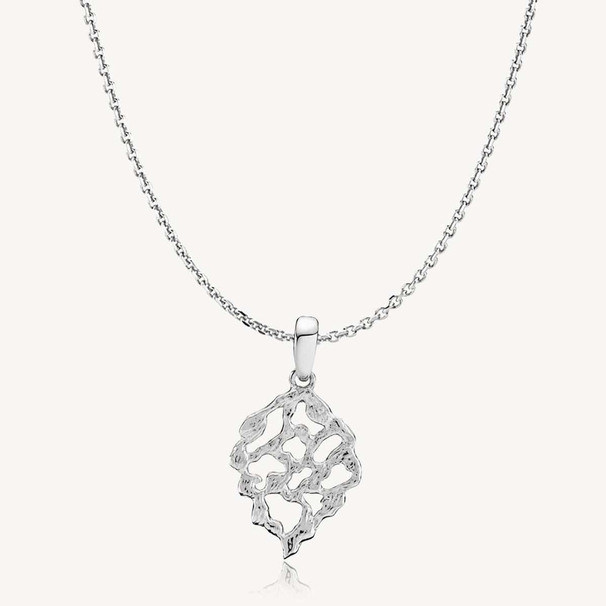 HOLLY - Necklace with pendant Silver - 45cm